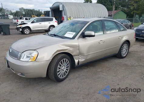 2005 Mercury Montego Premier из США, поврежденный, VIN 1MEHM43135G606165